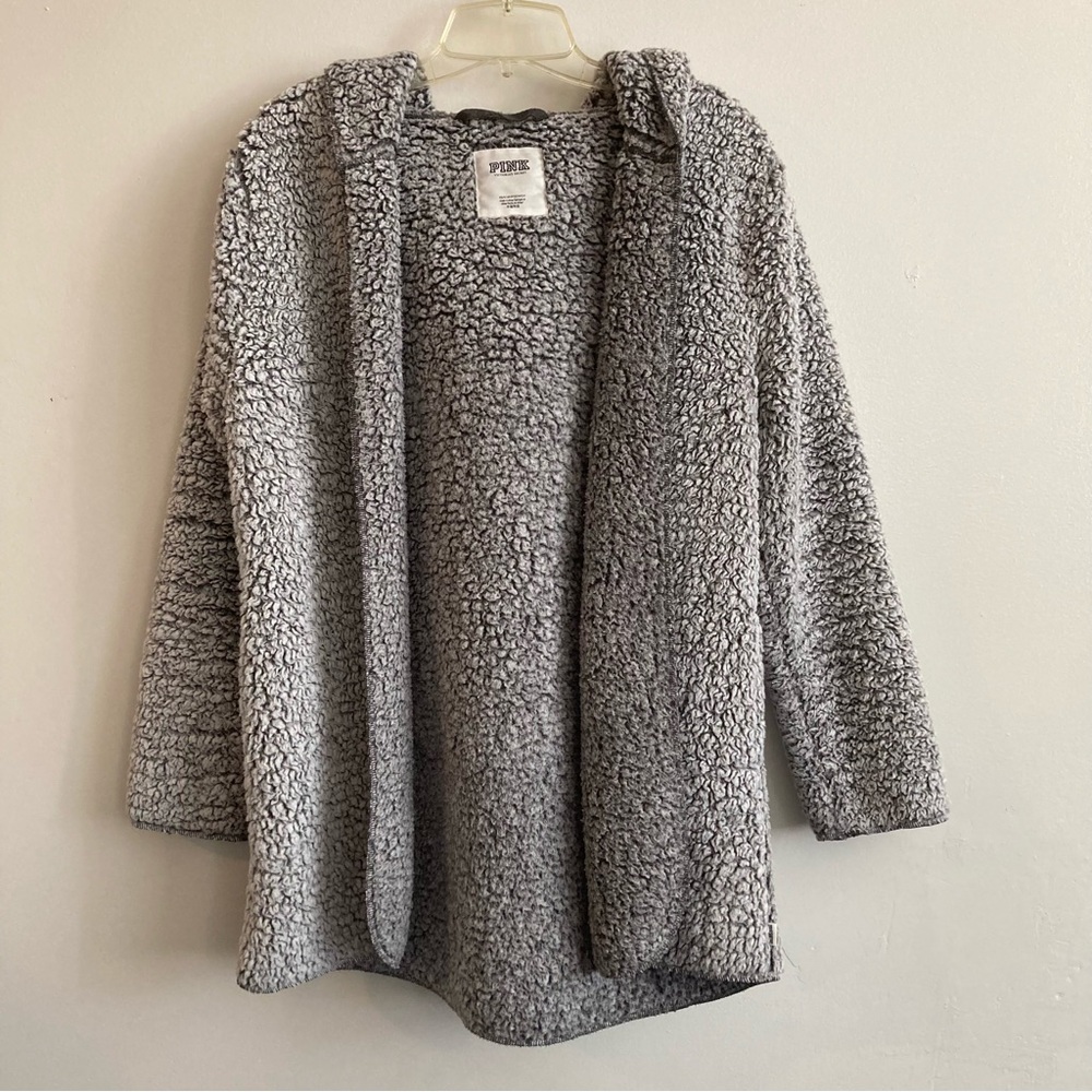 VS PINK soft teddy sweater